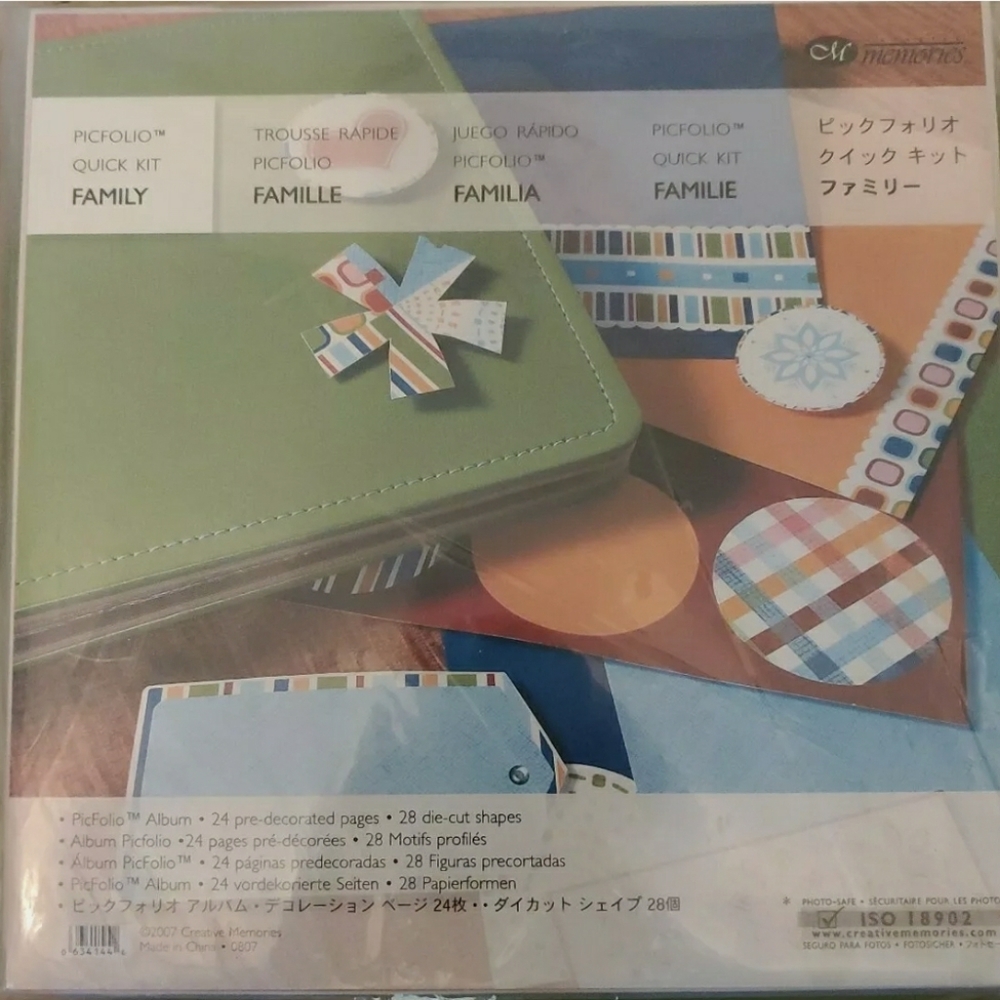 NEw Creative Memories Family scrapbook kit